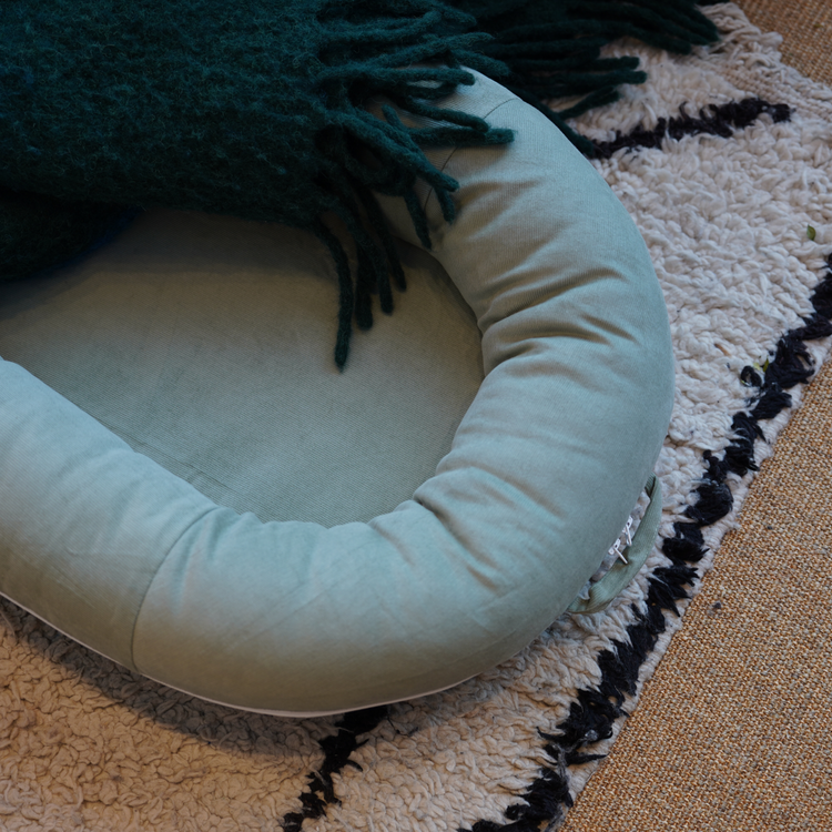 CooCooBaby Deluxe Baby Lounger - Cotton-Forest